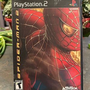 PlayStation 2 video game Spider-man 2.